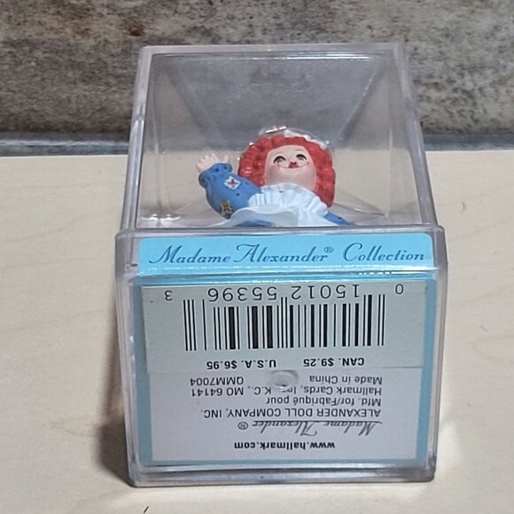Hallmark Collection Merry Miniatures Madame Alexander Mop Top Wendy Raggedy Ann - Picture 5 of 11
